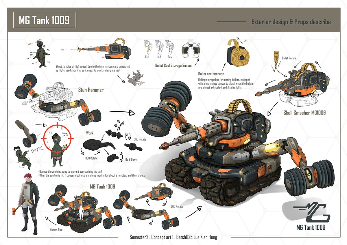 Diploma In Concept Art Illustration - Academic Focus - Conceptual Design 01