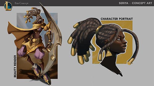 showcase concept art illustration 60 kam cheng yuu